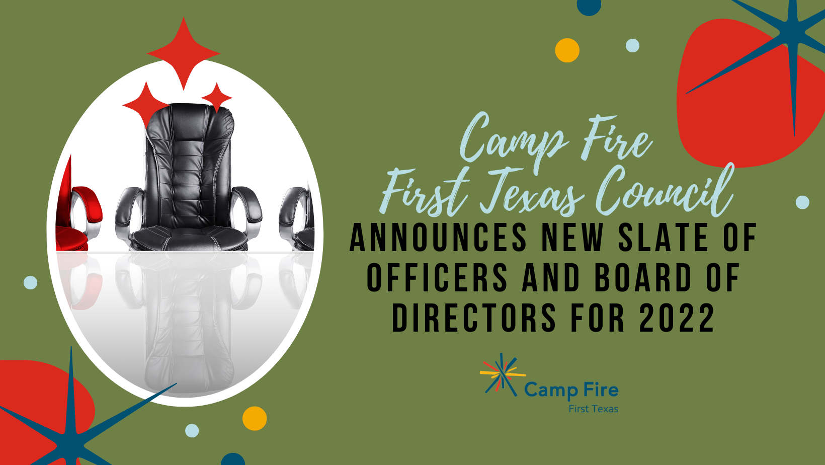 Camp Fire First Texas Council Announces New Slate of Officers and Board of Directors for 2022; Presents Chairman’s Award, a Camp Fire First Texas blog