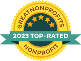 Great Nonprofits 2023 Top-Rated Nonprofit badge